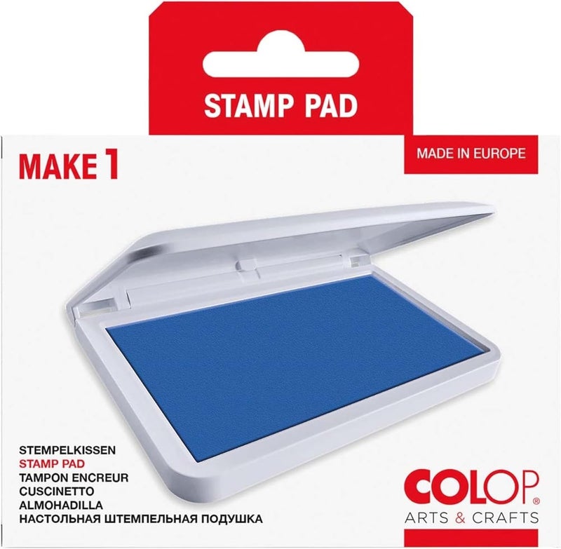 Colop Make Series, Ink Stamp Pads, with Non-Toxic Premium Ink, Water-Based Acid-Free (Silent Sea, Make 1-1-15/16" x 3-1/2") - Image 3